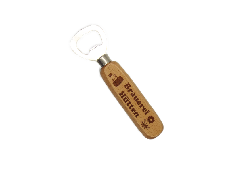 Flaschenöffner Holz